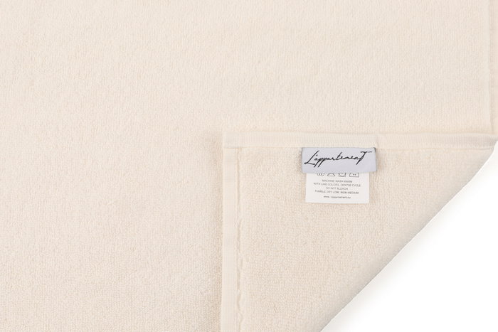Mijölnir Chicago Wash - Cream Toalla de Aseo 100% Algodón 450 gr/m² 30x50 cm Crema